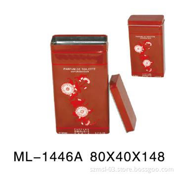 rectangular  tea or coffee  tin can